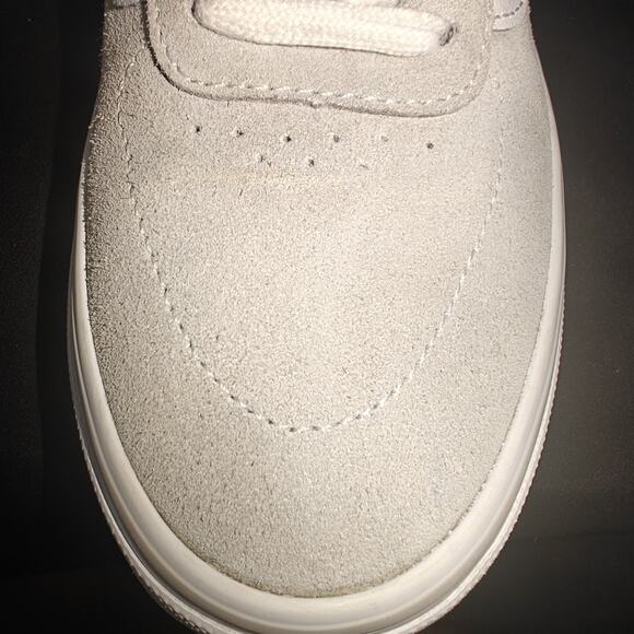 Vans Mens Size 7 Kyle Walker Pro Skateboard Chambray Suede / Canvas Gray White main image 6